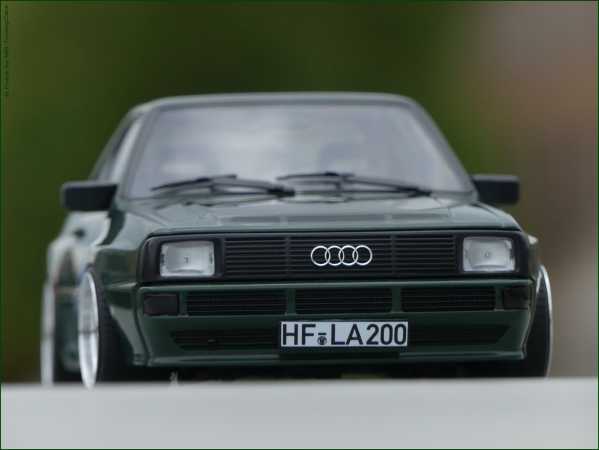 1:18 AUDI SPORT QUATTRO GRÜN EDITION + PORSCHE RS ALUs [ KURZ VERSION ]